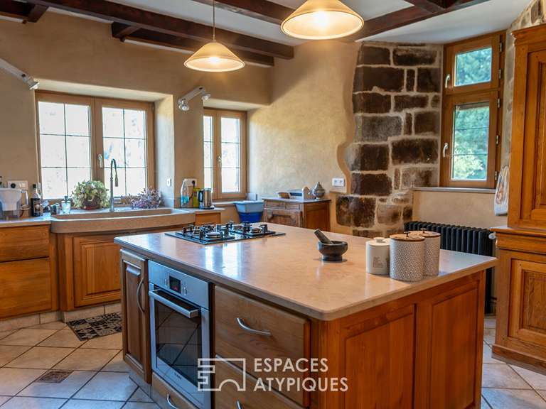 Maison Saint-Sauveur-de-Montagut - 6 chambres - 285m²