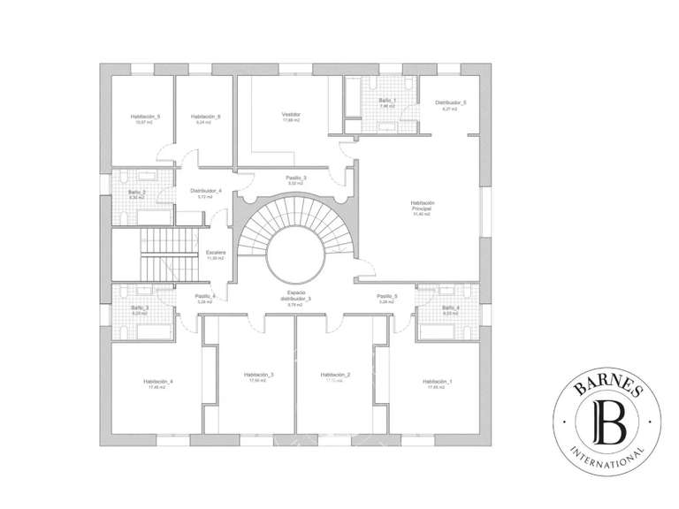 Maison Saint-Sébastien - 7 chambres - 1720m²
