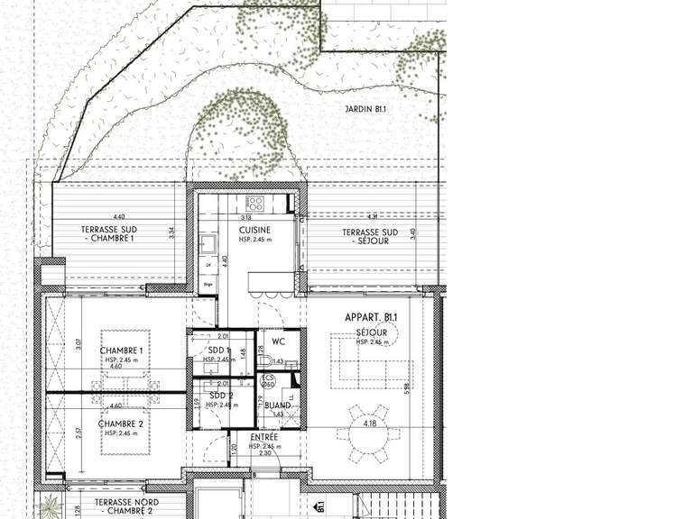 Appartement Saint-Tropez - 2 chambres - 81m²