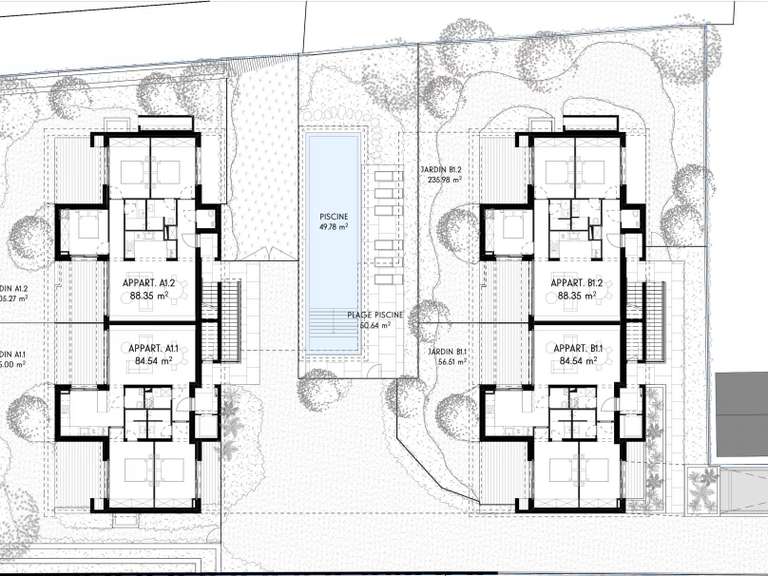 Appartement Saint-Tropez - 2 chambres - 81m²