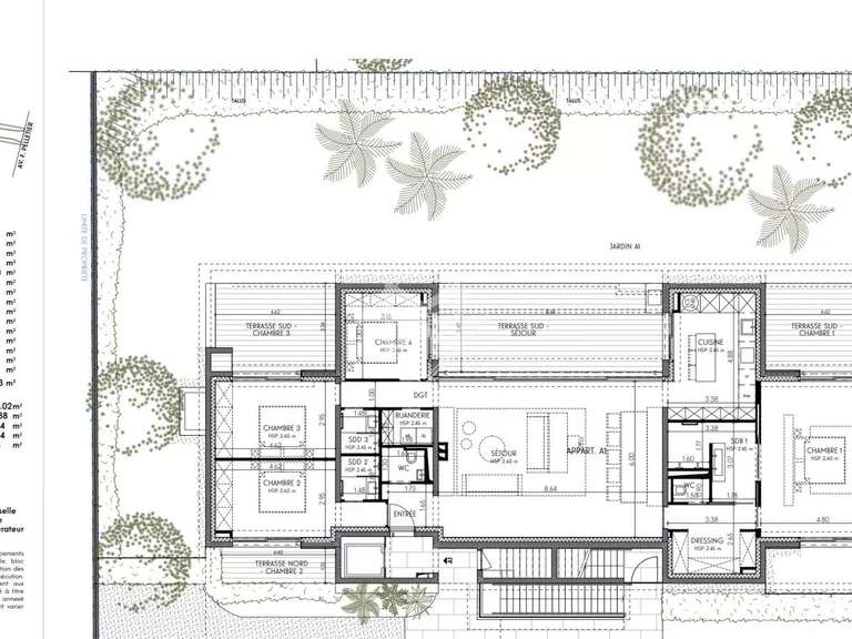 Appartement Saint-Tropez - 4 chambres - 170m²