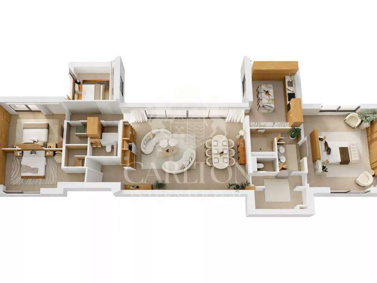 Appartement Saint-Tropez - 4 chambres - 171m²