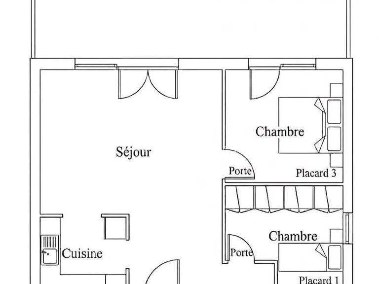 Appartement avec Vue sur mer Saint-Tropez - 1 chambre - 65m²
