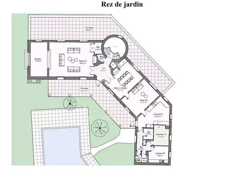 Villa avec Vue sur mer Saint-Tropez - 8 chambres - 600m²