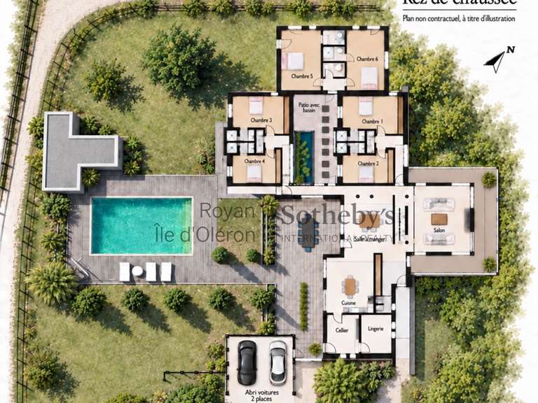 Maison Saint-Yrieix-sur-Charente - 7 chambres - 478m²