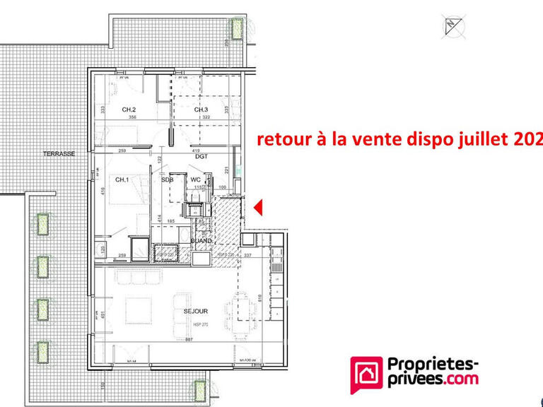 Sale Apartment Sainte-Foy-lès-Lyon - 3 bedrooms