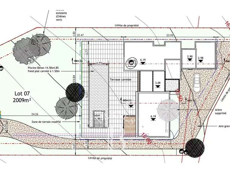 Terrain Sainte-Lucie-de-Porto-Vecchio - 2059m²