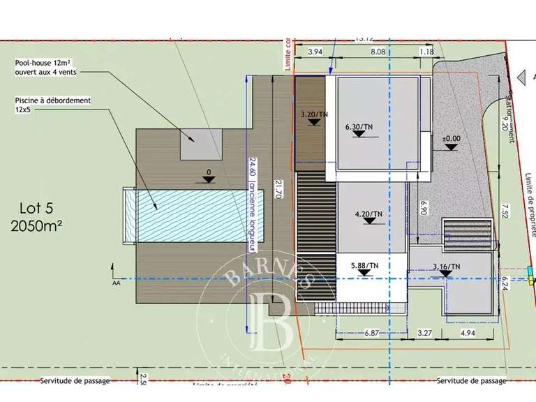 Terrain Sainte-Lucie-de-Porto-Vecchio - 2096m²