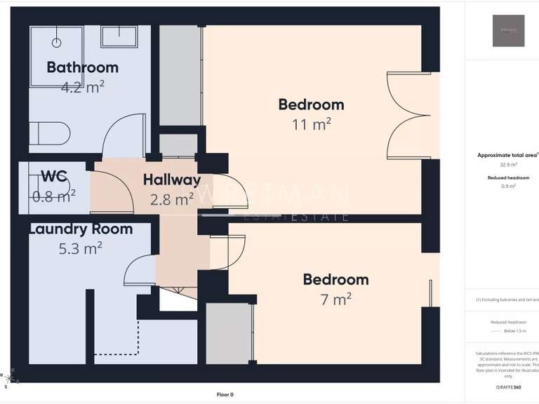 House with Sea view Sainte-Maxime - 2 bedrooms - 67m²