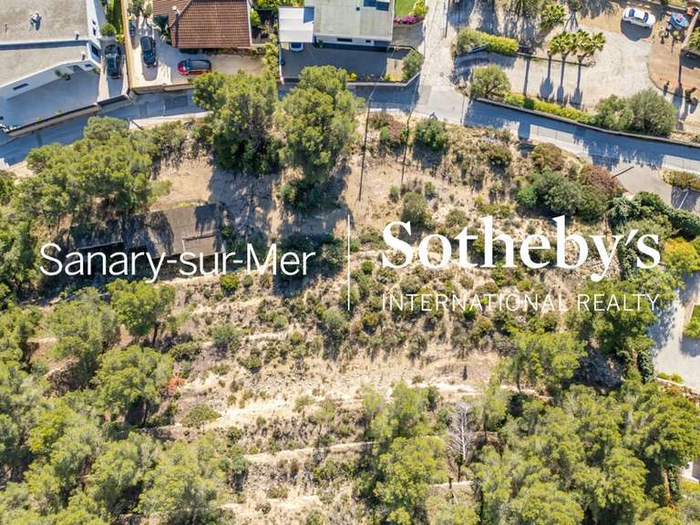 Terrain avec Vue sur mer Sanary-sur-Mer - 1758m²