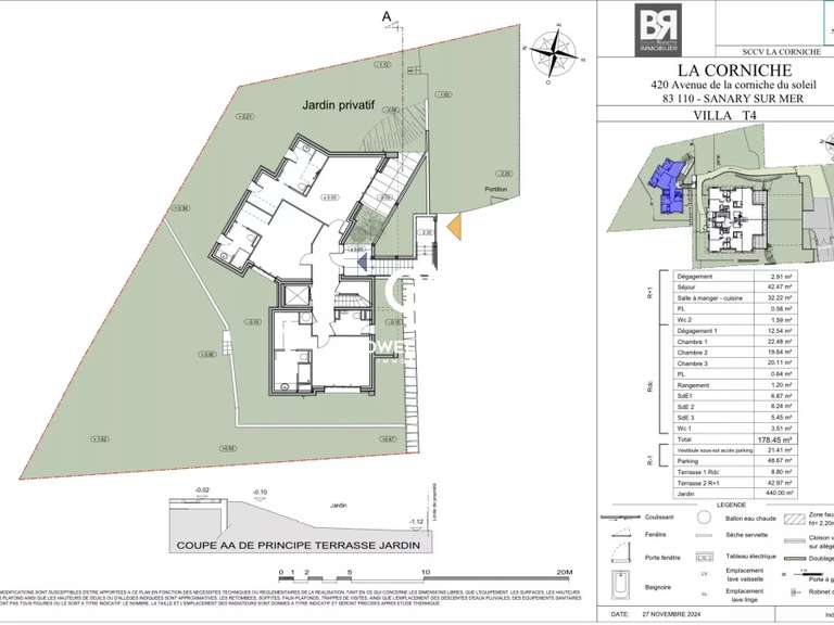 Villa Sanary-sur-Mer - 3 bedrooms - 178m²