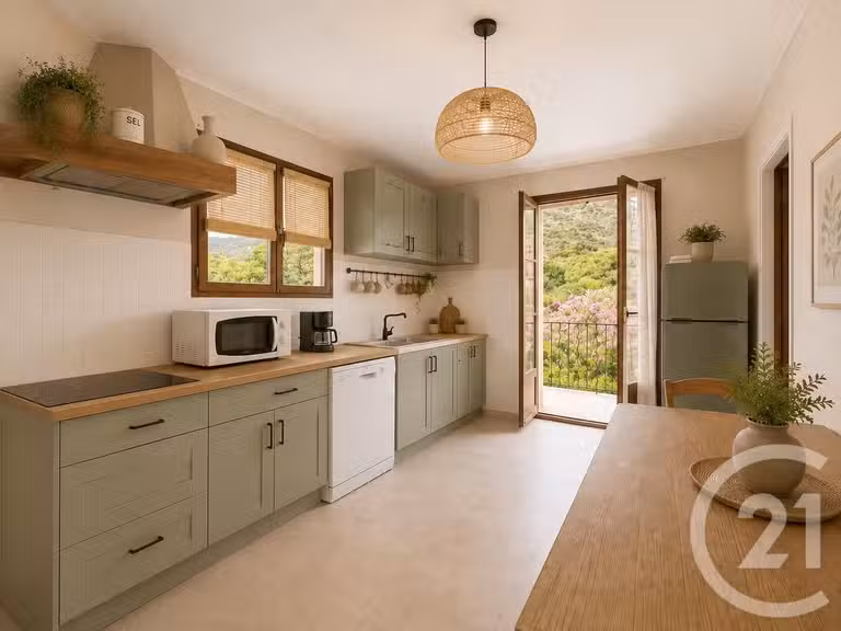 Maison avec Vue sur mer Santa-Reparata-di-Balagna - 4 chambres - 136m²