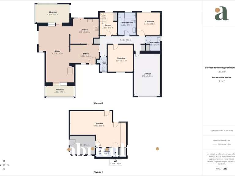 Maison Seignosse - 3 chambres - 127m²