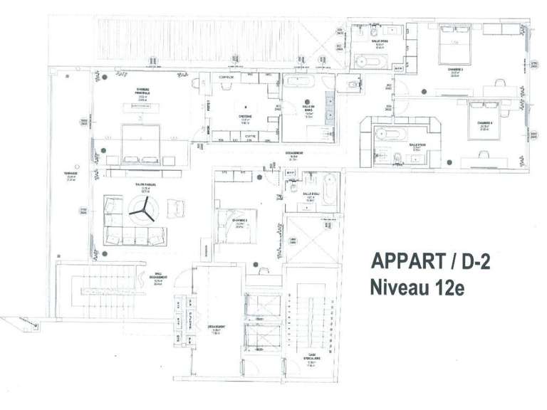 Appartement Senegal - 6 chambres - 582m²