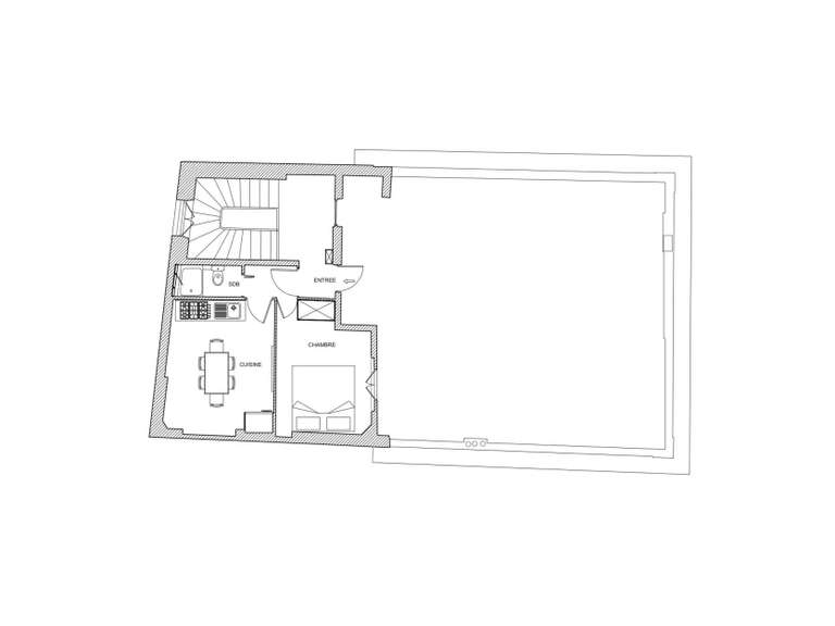 Appartement Sète - 1 chambre - 35m²