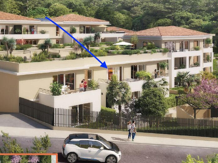 Apartment Six-Fours-les-Plages - 2 bedrooms