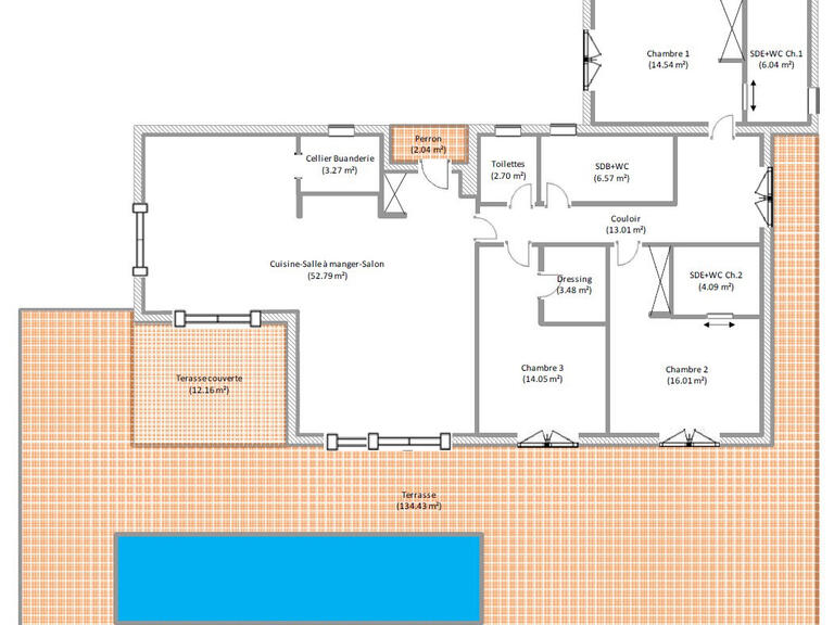 Villa Solaro - 3 bedrooms - 140m²
