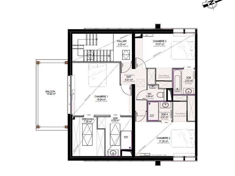 Maison Soorts-Hossegor - 4 chambres - 175m²