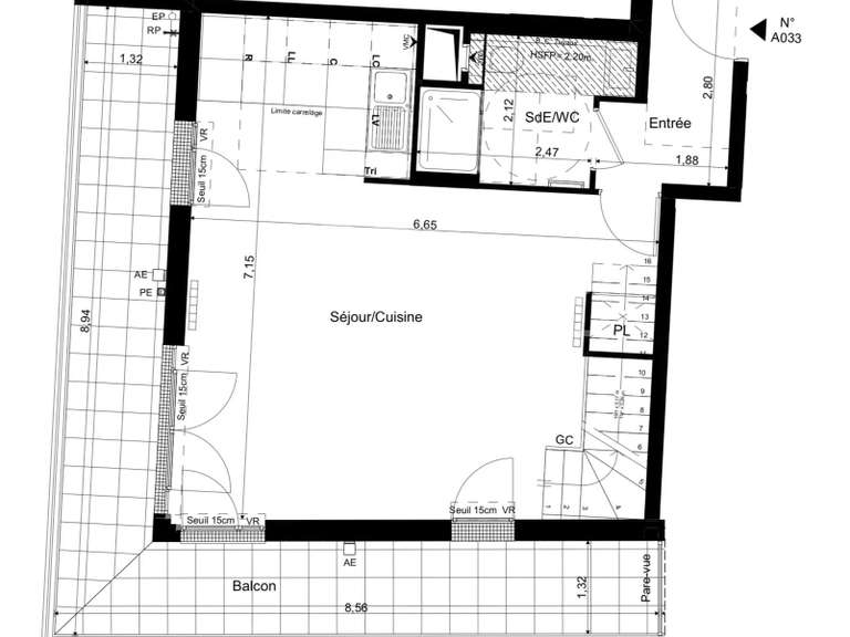 Appartement Suresnes - 88m²