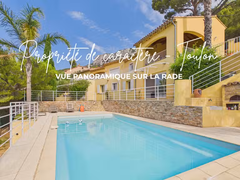 Villa avec Vue sur mer Toulon - 6 chambres - 304m²