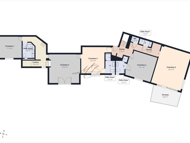 Villa avec Vue sur mer Toulon - 6 chambres - 304m²