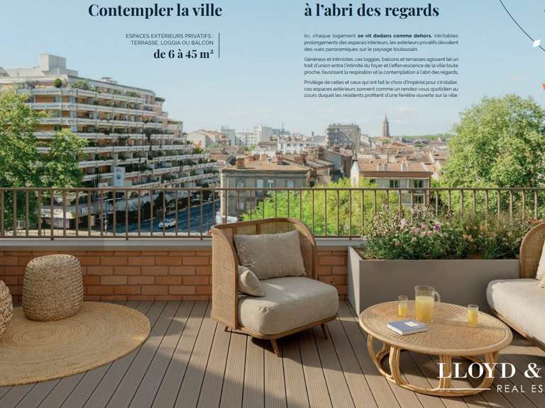 Appartement Toulouse - 3 chambres - 88m²