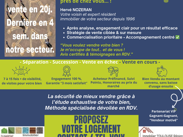 Maison Toulouse - 4 chambres - 161m²