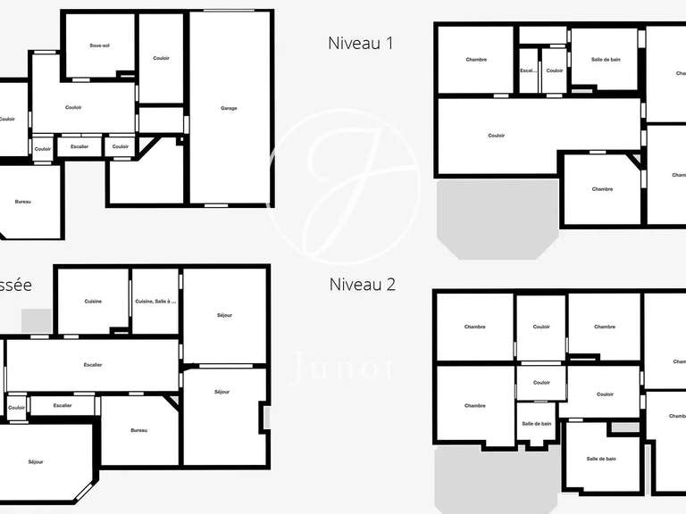 Maison Tourcoing - 7 chambres - 407m²