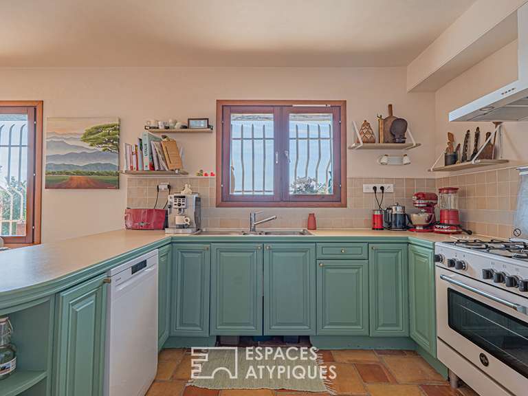 Maison avec Vue sur mer Tourrettes-sur-Loup - 4 chambres - 187m²