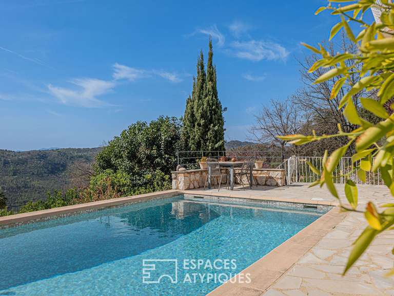 Maison avec Vue sur mer Tourrettes-sur-Loup - 4 chambres - 187m²