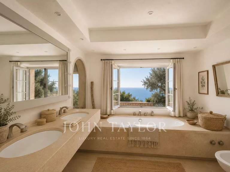 Maison avec Vue sur mer Tourrettes-sur-Loup - 6 chambres - 353m²