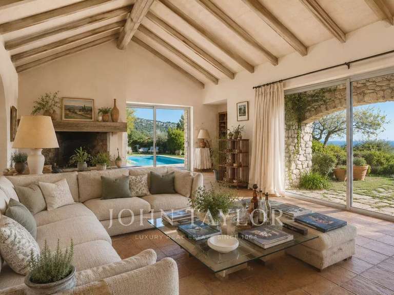 Maison avec Vue sur mer Tourrettes-sur-Loup - 6 chambres - 353m²