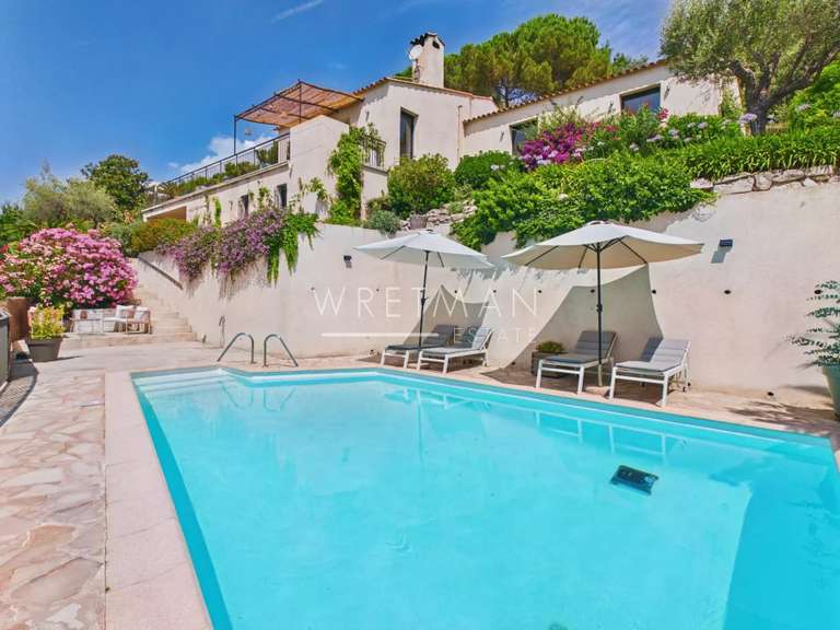 Maison avec Vue sur mer Tourrettes-sur-Loup - 4 chambres - 223m²