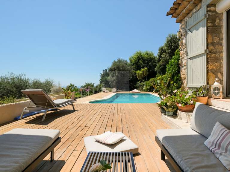 Maison avec Vue sur mer Tourrettes-sur-Loup - 4 chambres - 170m²