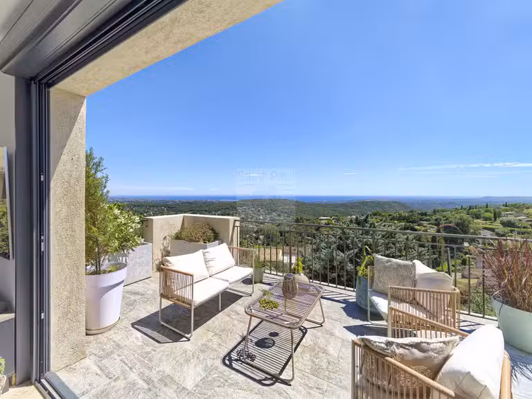 Maison avec Vue sur mer Tourrettes-sur-Loup - 4 chambres - 223m²