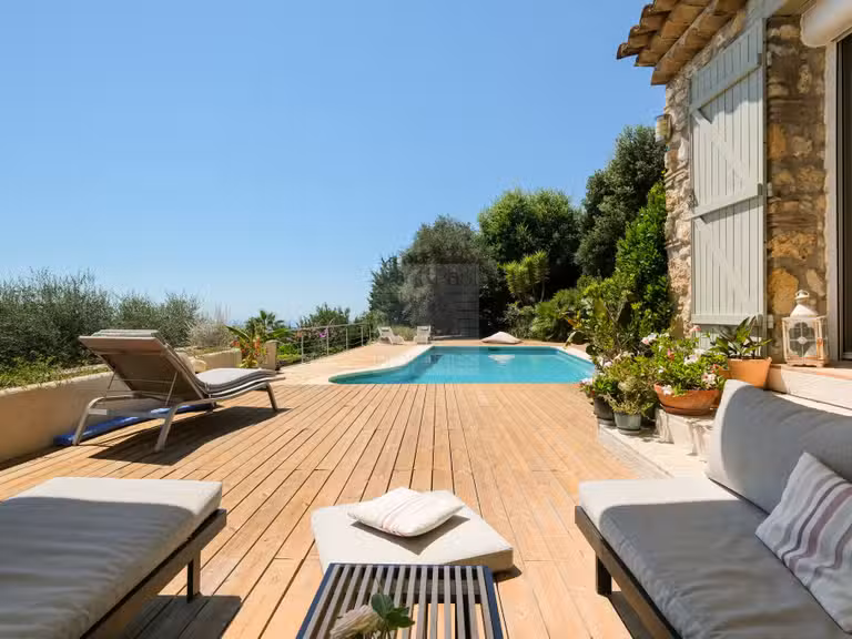 Maison avec Vue sur mer Tourrettes-sur-Loup - 4 chambres - 170m²