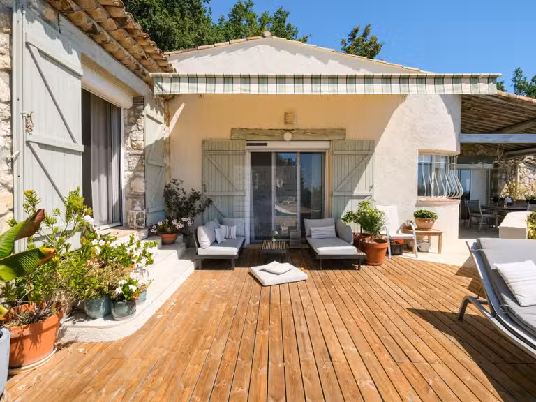 Maison avec Vue sur mer Tourrettes-sur-Loup - 4 chambres - 170m²