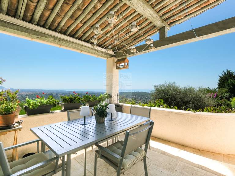 Maison avec Vue sur mer Tourrettes-sur-Loup - 4 chambres - 170m²