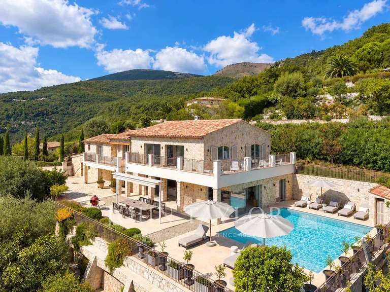 Maison avec Vue sur mer Tourrettes-sur-Loup - 5 chambres - 279m²