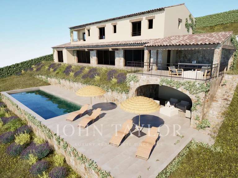 Terrain avec Vue sur mer Tourrettes-sur-Loup - 2333m²