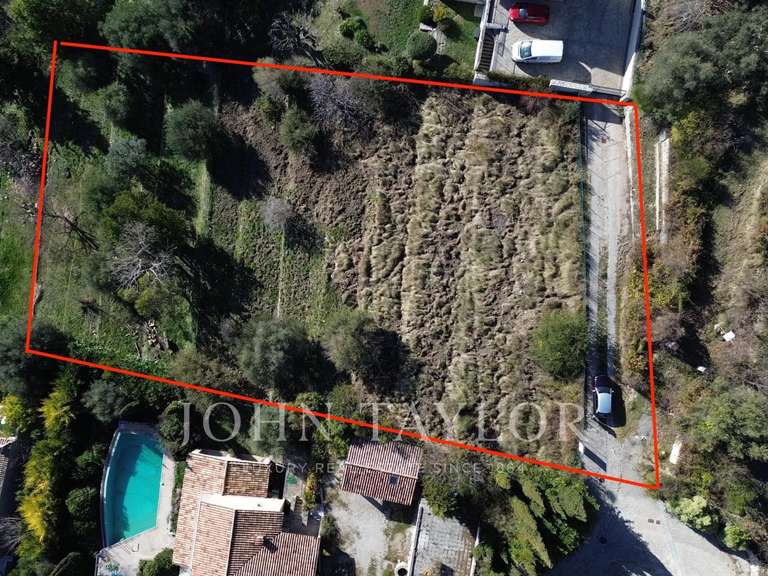 Terrain avec Vue sur mer Tourrettes-sur-Loup - 2333m²