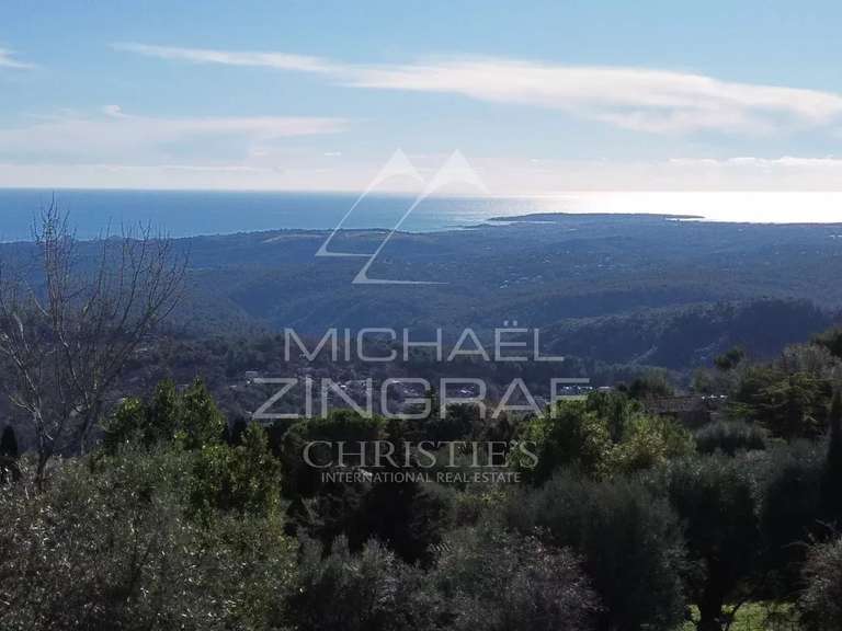 Terrain avec Vue sur mer Tourrettes-sur-Loup - 2333m²