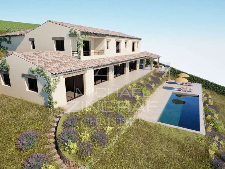 Terrain avec Vue sur mer Tourrettes-sur-Loup - 2333m²