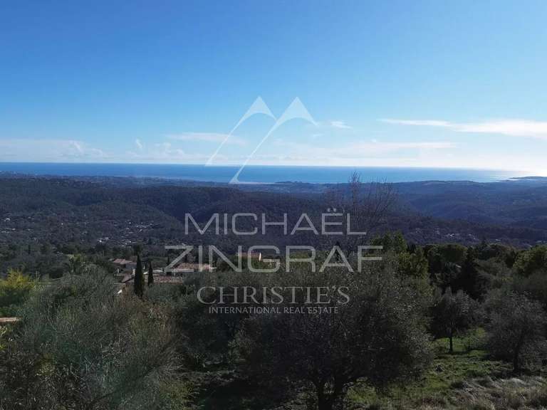 Terrain avec Vue sur mer Tourrettes-sur-Loup - 2333m²