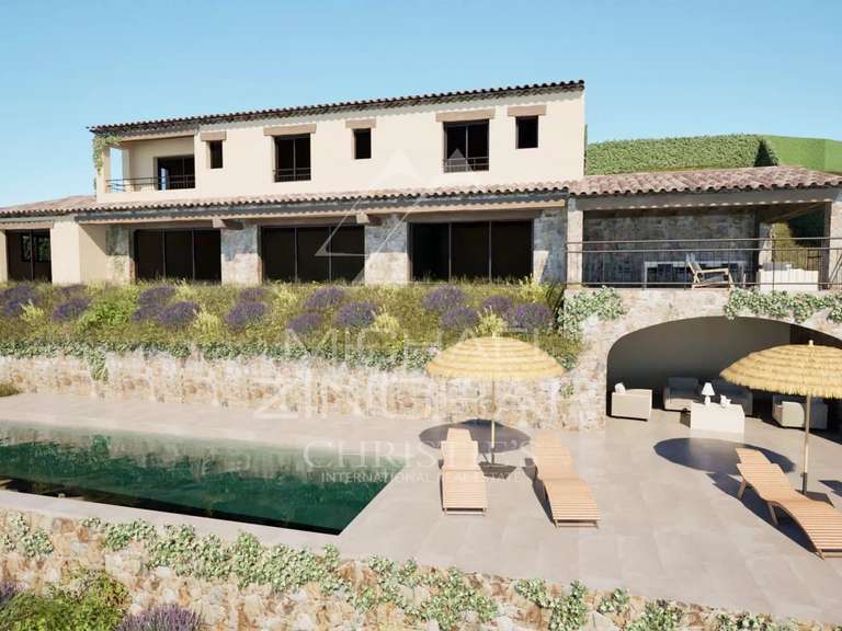 Terrain avec Vue sur mer Tourrettes-sur-Loup - 2333m²