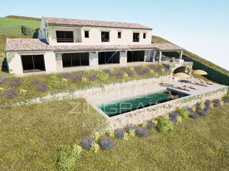 Terrain avec Vue sur mer Tourrettes-sur-Loup - 2333m²