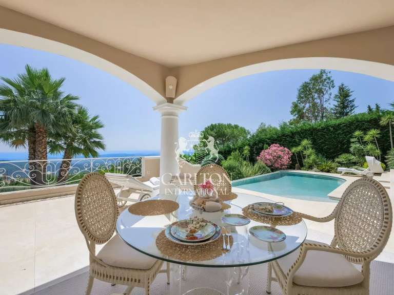Villa avec Vue sur mer Tourrettes-sur-Loup - 3 chambres - 256m²