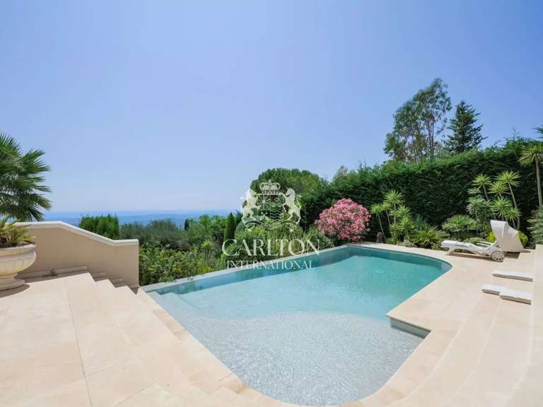 Villa avec Vue sur mer Tourrettes-sur-Loup - 3 chambres - 256m²