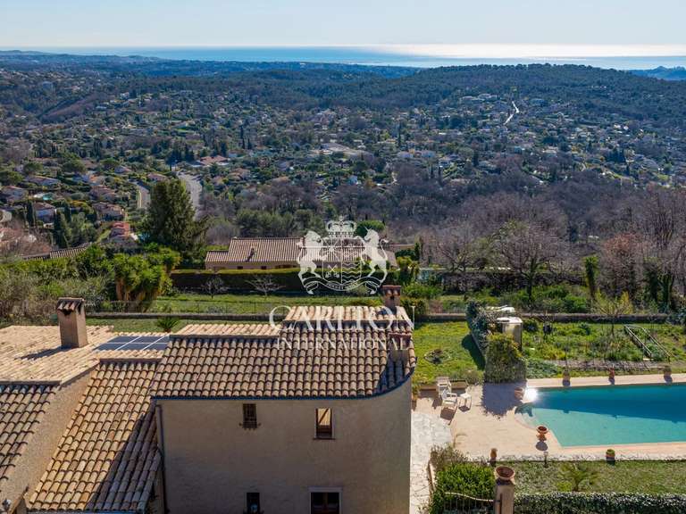 Villa avec Vue sur mer Tourrettes-sur-Loup - 4 chambres - 275m²
