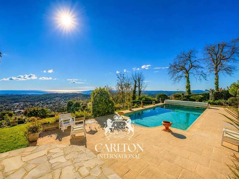 Villa avec Vue sur mer Tourrettes-sur-Loup - 4 chambres - 275m²